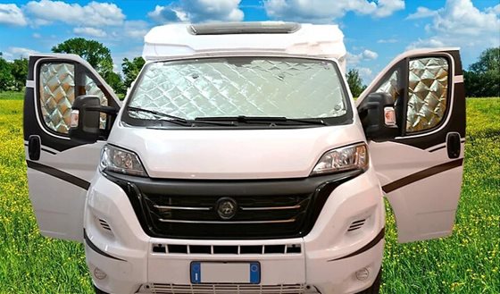 MATA TERMICZNA NA SZYBY 3 szt. VW TRANSPORTER, FORD CUSTOM OD 2023r