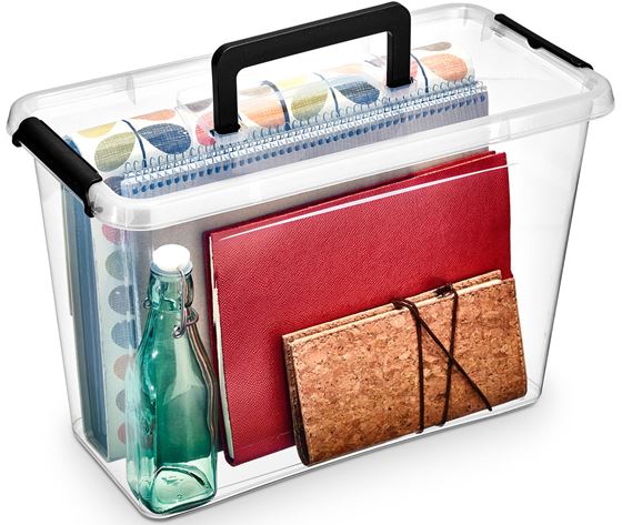 POJEMNIK PLASTIKOWY SIMPLESTORE 13,0l Z RĄCZKĄ