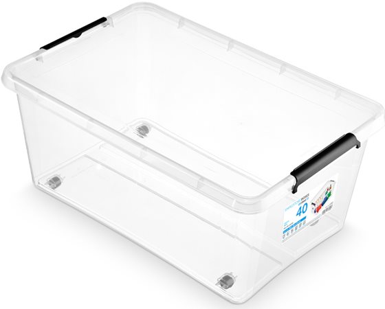 POJEMNIK PLASTIKOWY SIMPLESTORE 40.0l NA KÓŁKACH