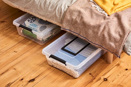 POJEMNIK PLASTIKOWY SIMPLESTORE 40.0l NA KÓŁKACH