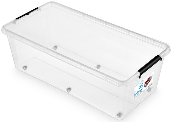 POJEMNIK PLASTIKOWY SIMPLESTORE 55.0l NA KÓŁKACH