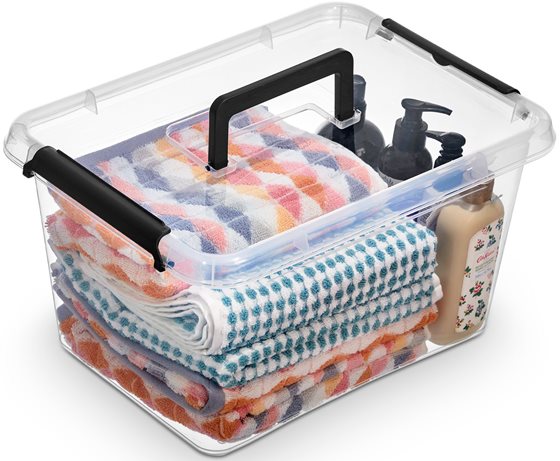 POJEMNIK PLASTIKOWY SIMPLESTORE 15.5l Z RĄCZKĄ