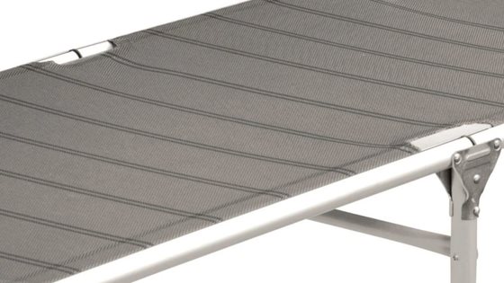 LEŻAK OUTWELL NEW FOUNDLAND DO 120KG SZARY OUTLET