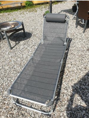 LEŻAK OUTWELL NEW FOUNDLAND DO 120KG SZARY OUTLET