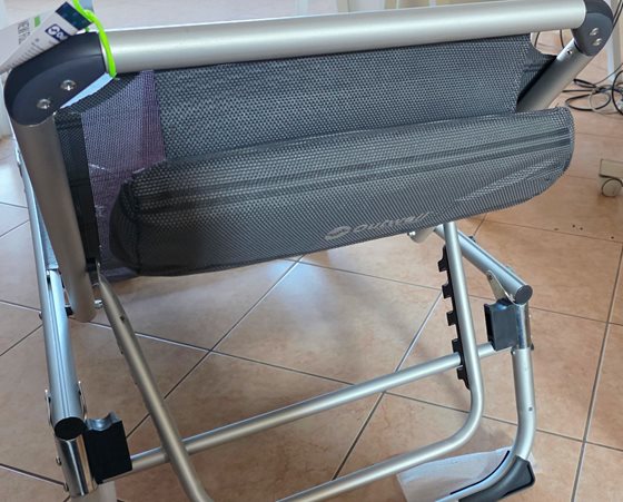 LEŻAK OUTWELL NEW FOUNDLAND DO 120KG SZARY OUTLET