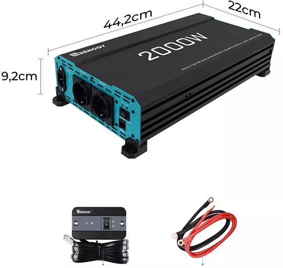 PRZETWORNICA RENOGY 2000W