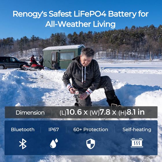 AKUMULATOR 100AH /L+/LIFEPO4 PRO SMART RENOGY