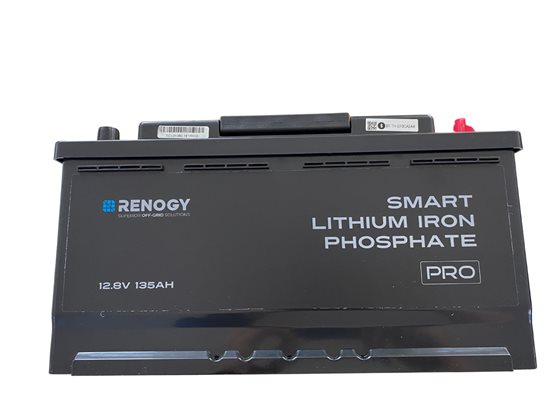 AKUMULATOR 135AH /L+/LIFEPO4 SMART RENOGY
