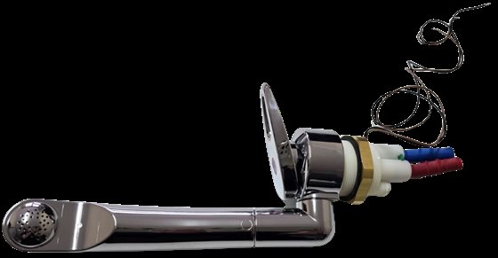 KRAN BATERIA REICH TWIST 39 mm CHROM