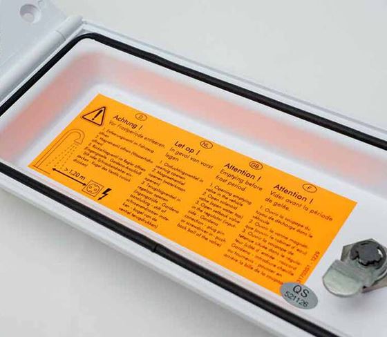 GNIAZDO WODY ZEWNĘTRZNE REICH Z PRYSZNICEM BIAŁE