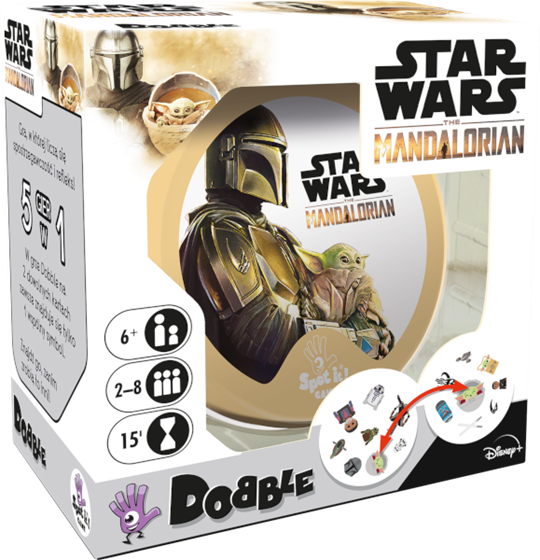 GRA PLANSZOWA "DOBBLE STAR WARS: MANDALORIAN"