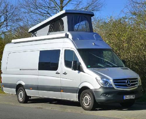 DACH SYPIALNIANY PODNOSZONY POP-UP MERCEDES SPRINTER H2L2