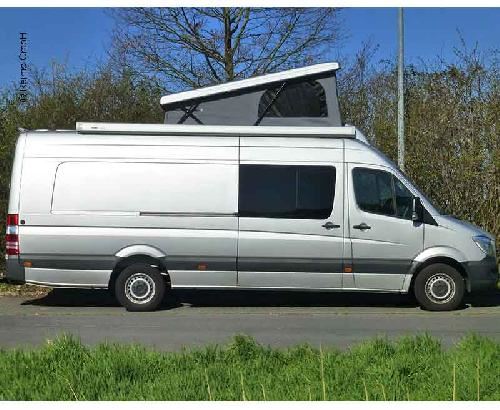 DACH SYPIALNIANY PODNOSZONY POP-UP MERCEDES SPRINTER H2L2