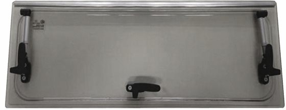 SZYBA OKNA BOCZNEGO UCHYLNEGO 668x382 mm