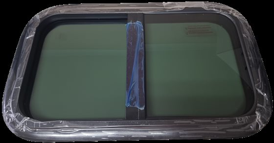 OKNO BOCZNE PRZESUWNE 960x450 CARBEST SZKŁO RW-MOTION