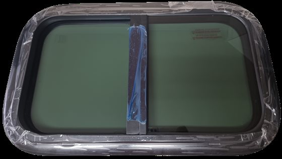 OKNO BOCZNE PRZESUWNE 960x450 CARBEST SZKŁO RW-MOTION