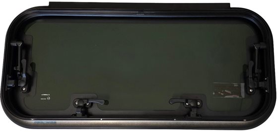 OKNO BOCZNE UCHYLNE 700x300 CARBEST RW ECO SZKŁO PRZYCIEMNIANE