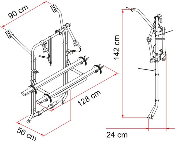 BAGAŻNIK ROWEROWY FIAMMA CARRY BIKE VW T5