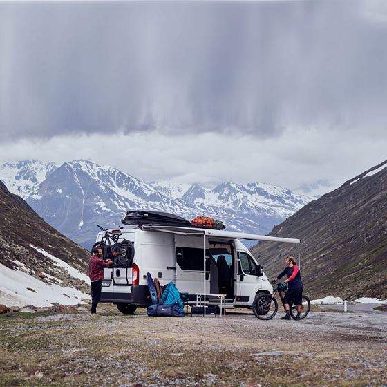 BAGAŻNIK ROWEROWY THULE ELITE VAN XT VW CRAFTER CZARNY