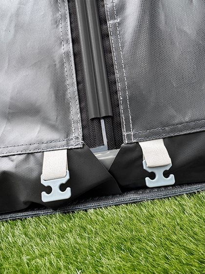 ŚCIANA REIMO TENT PRZÓD 380 cm RAIN BLOCKER GIRONA DRZWI + OKNO