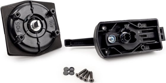 ZAMEK DRZWI WEJŚCIOWYCH KLAMKA ZEWNĘTRZNA LEWY CZARNY EMKA