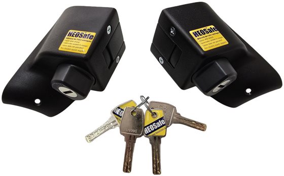 BLOKADA DRZWI ZEWNĘTRZNA HEOSAFE VAN SECURITY PAKET ZESTAW DUCATO DO 09/2021 CZARNY