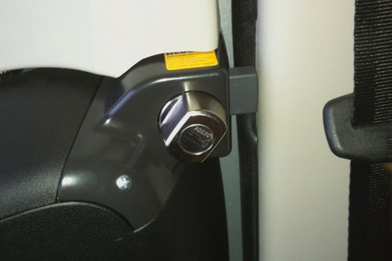 BLOKADA DRZWI ZEWNĘTRZNA HEOSAFE VAN SECURITY PAKET ZESTAW DUCATO DO 09/2021 CZARNY