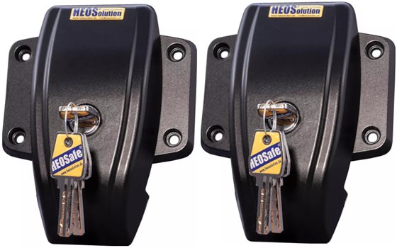 BLOKADA DRZWI ZEWNĘTRZNA HEOSAFE VAN SECURITY PAKET ZESTAW DUCATO DO 09/2021 CZARNY