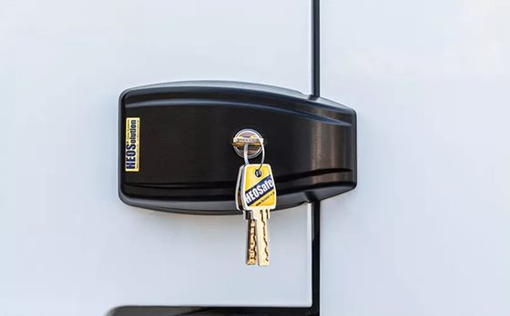 BLOKADA DRZWI ZEWNĘTRZNA HEOSAFE VAN SECURITY PAKET ZESTAW DUCATO DO 09/2021 CZARNY