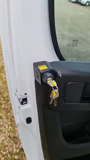 BLOKADA DRZWI ZEWNĘTRZNA HEOSAFE VAN SECURITY PACKET ZESTAW DUCATO OD 09/2021