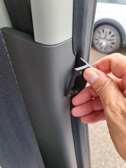 BLOKADA DRZWI WEWNĘTRZNA HEOSAFE TRANSIT OD 2014 4 szt.