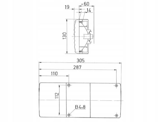 LAMPA TYŁ PRZYCZEPA PRAWA LEWA JOKON