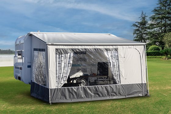 PRZEDSIONEK REIMO TENT VILLA TOULOUSE DO THULE OMNISTOR 1200 500 cm