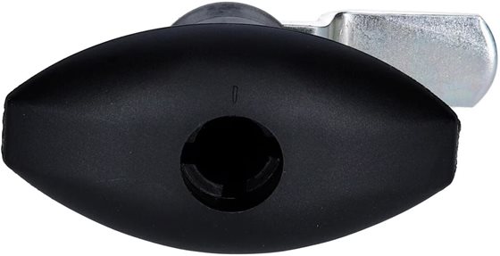 ZAMEK DRZWI LUKU BAGAŻOWEGO CZARNY ELIPSA STS/ZADI