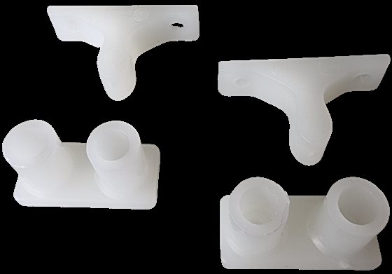 BLOKADA MEBLOWA SZUFLADY BIAŁA 2 szt.