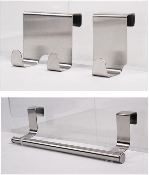 WIESZAK UNIWERSALNY NA DRZWI CAMP4 CHROM 3 szt.