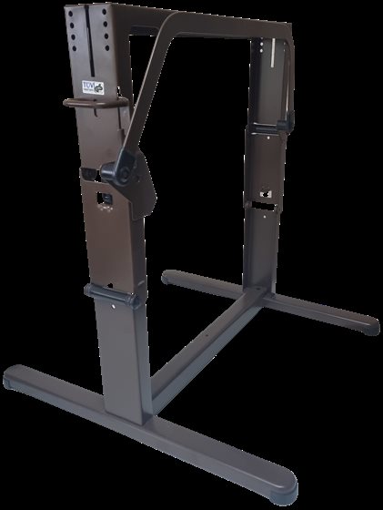 RAMA STOŁU PODNOSZONEGO 60 cm BRĄZOWA