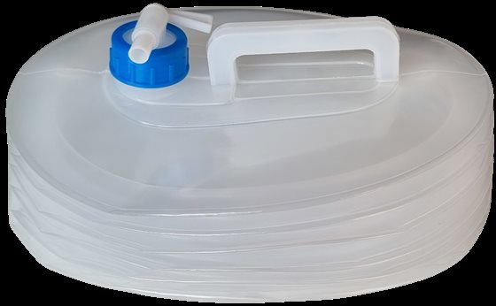 KANISTER 15L SKŁADANY Z KRANEM