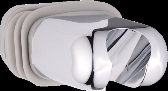 UCHWYT PRYSZNICOWY ŚCIENNY CHROM