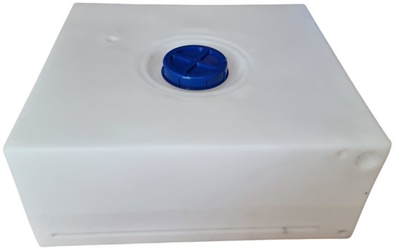 ZBIORNIK NA WODĘ 105L h28,5x65x59 cm FIX SYSTEM