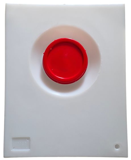 ZBIORNIK NA WODĘ 24L h12x50x40 cm