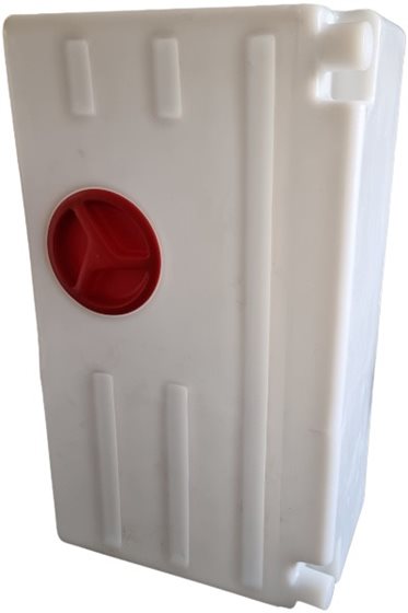 ZBIORNIK NA WODĘ 63L 69x40x26 cm EV1301
