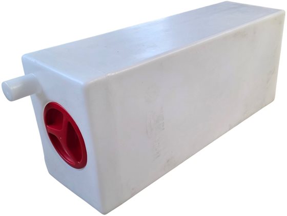 ZBIORNIK NA WODĘ 43L h22x70x30 cm EV 0905