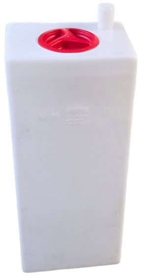 ZBIORNIK NA WODĘ 43L h22x70x30 cm EV 0905