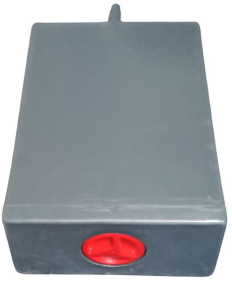 ZBIORNIK NA WODĘ 85L h26x70x50 cm EV1801