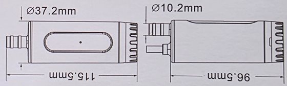 POMPA WODY 15L/min 1,0bar CARBEST 12V