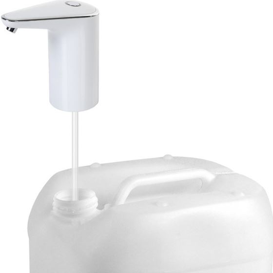 KRAN BATERIA CARBEST BIAŁY USB DO KANISTRÓW DIN 61