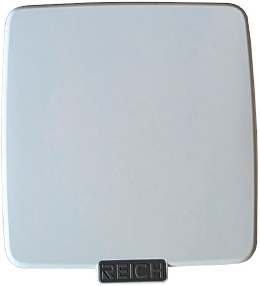 GNIAZDO SERWISOWE ZEWNĘTRZNE SMART SUPPLY POJEDYŃCZE BIAŁY MAT h127x130 mm