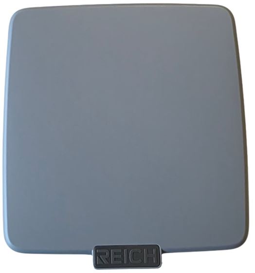 GNIAZDO SERWISOWE ZEWNĘTRZNE SMART SUPPLY POJEDYŃCZE SZARY MAT h127x130 mm