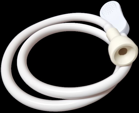 SŁUCHAWKA PRYSZNICOWA UMYWALKOWA BIAŁA